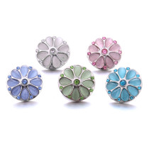 20MM  design Rhinestone  Metal snap buttons