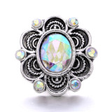 20MM  design Rhinestone  Metal snap buttons