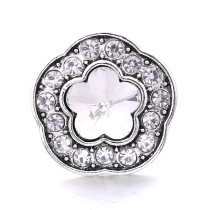 20MM  design Rhinestone  Metal snap buttons