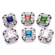 20MM  design Rhinestone  Metal snap buttons