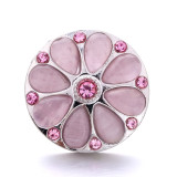 20MM  design Rhinestone  Metal snap buttons