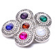 20MM  design Rhinestone  Metal snap buttons