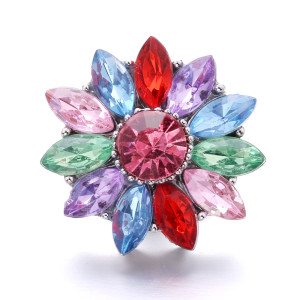 20MM  design Rhinestone  Metal snap buttons