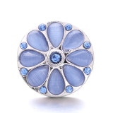 20MM  design Rhinestone  Metal snap buttons