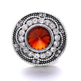20MM  design Rhinestone  Metal snap buttons