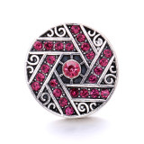 20MM  design Rhinestone  Metal snap buttons