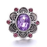 20MM  design Rhinestone  Metal snap buttons