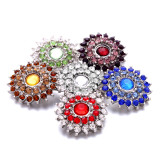 20MM  design Rhinestone  Metal snap buttons