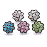 20MM  design Rhinestone  Metal snap buttons