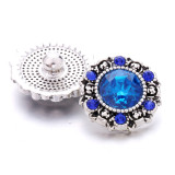 20MM  design Rhinestone  Metal snap buttons