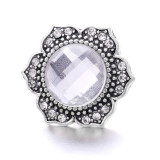 20MM  design Rhinestone  Metal snap buttons