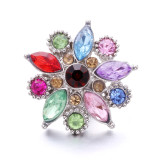 20MM  design Rhinestone  Metal snap buttons