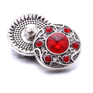 20MM  design Rhinestone  Metal snap buttons