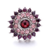 20MM  design Rhinestone  Metal snap buttons