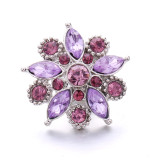 20MM  design Rhinestone  Metal snap buttons