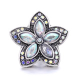 20MM  design Rhinestone  Metal snap buttons