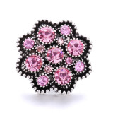 20MM  design Rhinestone  Metal snap buttons