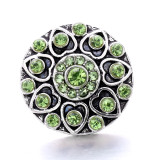20MM  design Rhinestone  Metal snap buttons