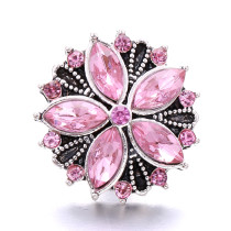 20MM  design Rhinestone  Metal snap buttons