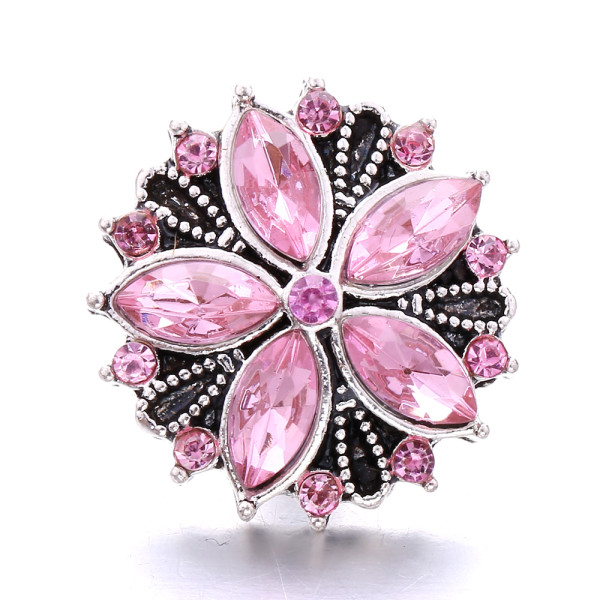 20MM  design Rhinestone  Metal snap buttons