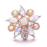 20MM  design Rhinestone  Metal snap buttons