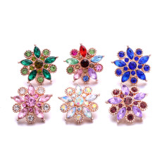 20MM  design Rhinestone  Metal snap buttons