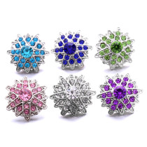 20MM  design Rhinestone  Metal snap buttons