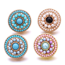 20MM  design Rhinestone  Metal snap buttons