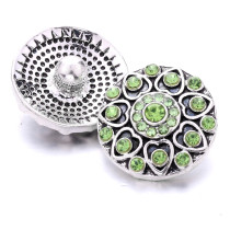 20MM  design Rhinestone  Metal snap buttons