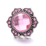 20MM  design Rhinestone  Metal snap buttons