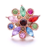 20MM  design Rhinestone  Metal snap buttons