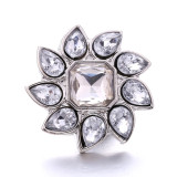 20MM  design Rhinestone  Metal snap buttons