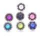 20MM ldesign Rhinestone  Metal snap buttons
