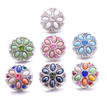 20MM ldesign Rhinestone  Metal snap buttons
