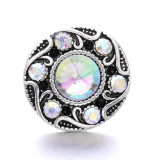 20MM  design Rhinestone  Metal snap buttons