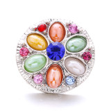 20MM ldesign Rhinestone  Metal snap buttons