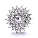 20MM  design Rhinestone  Metal snap buttons