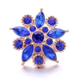 20MM  design Rhinestone  Metal snap buttons