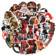 50pcs Marvel Anime Heroes graffiti stickers decorative suitcase notebook waterproof detachable stickers