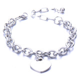 love  life Tree Bell Double Layer Stainless Steel Bracelet for Men and Women Couples Jewelry