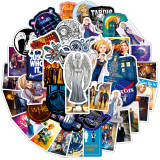 50pcs Marvel Anime Heroes graffiti stickers decorative suitcase notebook waterproof detachable stickers