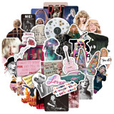 50pcs taylor album graffiti stickers decorative suitcase notebook waterproof detachable stickers