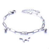 love  life Tree Bell Double Layer Stainless Steel Bracelet for Men and Women Couples Jewelry