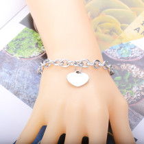 love  life Tree Bell Double Layer Stainless Steel Bracelet for Men and Women Couples Jewelry