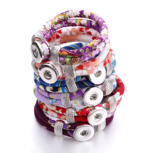 Leather bracelets fit 20mm snaps  jewelry