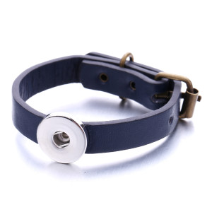 Leather bracelets fit 20mm snaps  jewelry