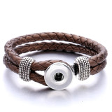 Leather bracelets fit 20mm snaps  jewelry