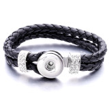 Leather bracelets fit 20mm snaps  jewelry