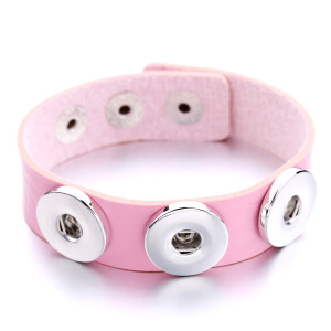 Leather bracelets fit 20mm snaps  jewelry
