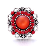 20MM  design Rhinestone  Metal snap buttons